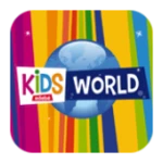 kidsworld android application logo